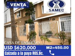 HERMOSA CASA ESTILO CONTEMPORANEA EN LOS ÁNGELES PLAYAS DE ROSARITO