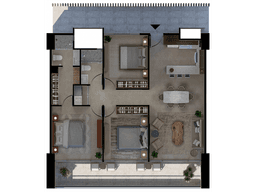 DEPARTAMENTOS EN VENTA DE 3 RECAMARAS MODELO BRISA