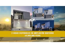 CASAS NUEVAS EN VENTA EN AMPLIACIÓN GUAYCURA TIJUANA