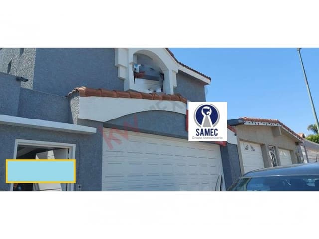 CASA A 5 MINUTOS DE LA LINEA, 4 RECAMARAS, SEGURIDAD Y UBICACION!!