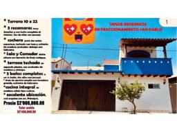 CASA EN VENTA DE OPORTUNIDAD RESIDENCIAL SAN PABLO COLIMA