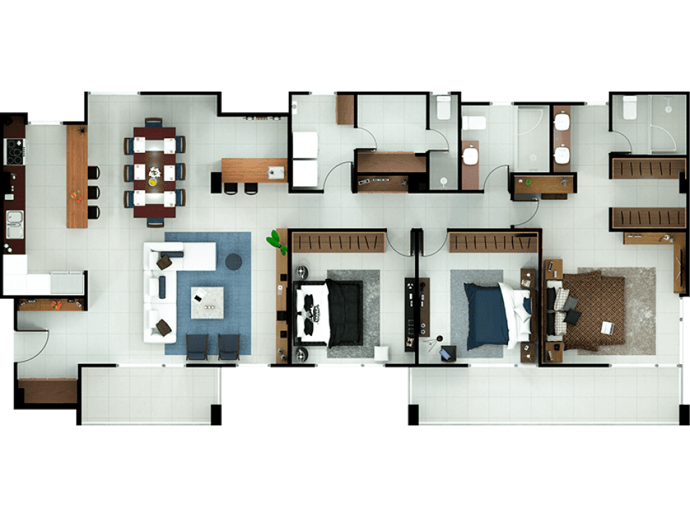 DEPARTAMENTOS EN VENTA EN COLIMA LA CACHO MODELO LAS HADAS — foto 2