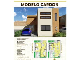 CASA EN VENTA MODELO CARDON (E) RESIDENCIAL SANTA FE ENSENADA