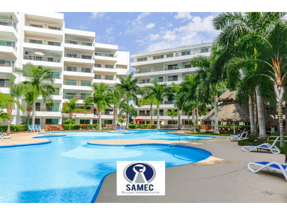 DEPARTAMENTO EN VENTA EN COSTA VELEROS MAZATLAN SINALOA — foto 1