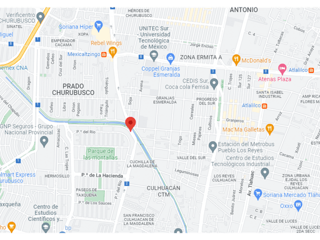DEPARTAMENTO EN PRADO CHURUBUSCO