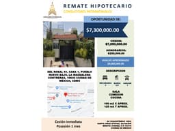 ESTUPENDA CASA DE RECUPERACION, ADJUDICADA EN LA MAGDALENA CONTRERAS