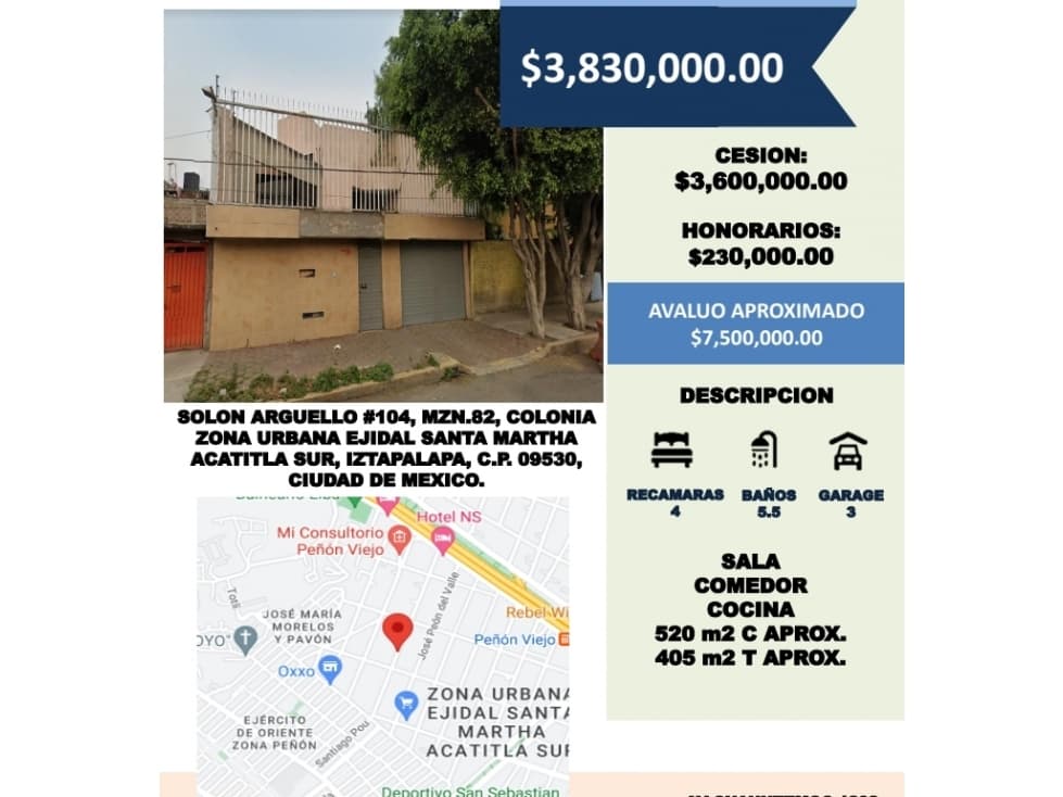CASA EN SANTA MARTHA ACATITLA — foto 4