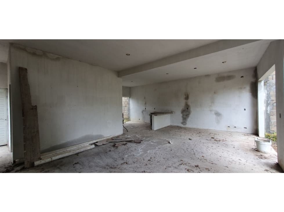 Casa de una planta en obra gris en Plan de Ayala — foto 2