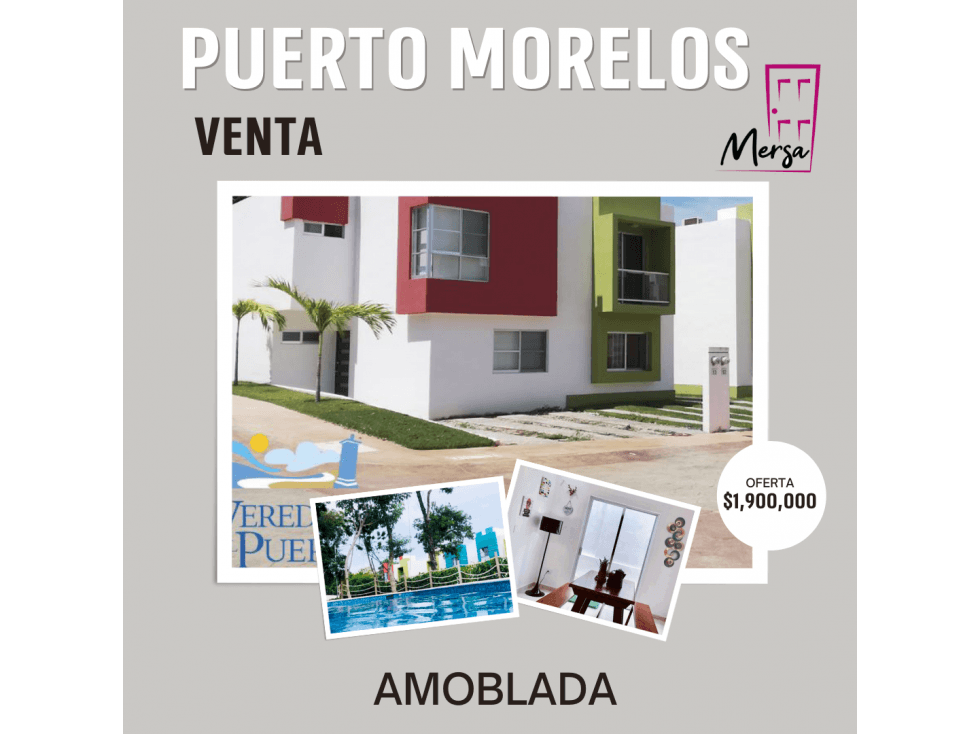 Casa en Venta Puerto Morelos, Quintana Roo — foto 1