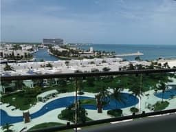 Departamento de lujo en Novo Cancun con vista al mar