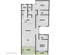 Departamento en Venta en Roma Sur FF 21 - 847 - 1