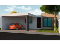 Residencia un nivel en Privada de 3 recamaras en Cholul, Yucatán