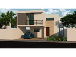 Casa de 3 recamaras en privada Residencial Inara en Cholul, Yucatán