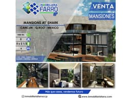 SE VENDE MANSIONS AT SHARK PUERTO CANCÚN MÉXICO VE02-155MX-CO