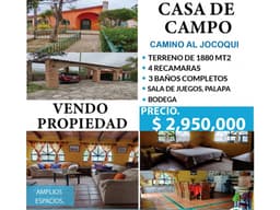 Casa de Campo, camino al Jocoqui, Aguascalientes
