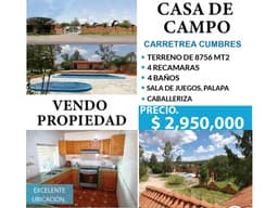 Casa de Campo, Carretera Cumbres, Aguascalientes