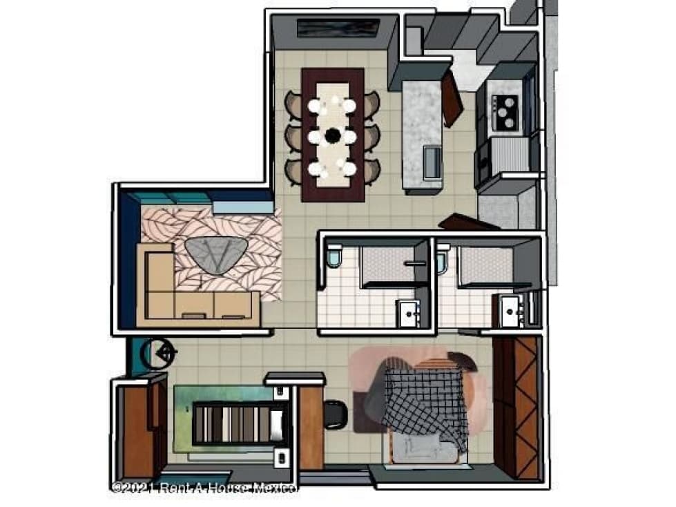 El Mirador. Departamento de 3 recámaras - PREVENTA — foto 2