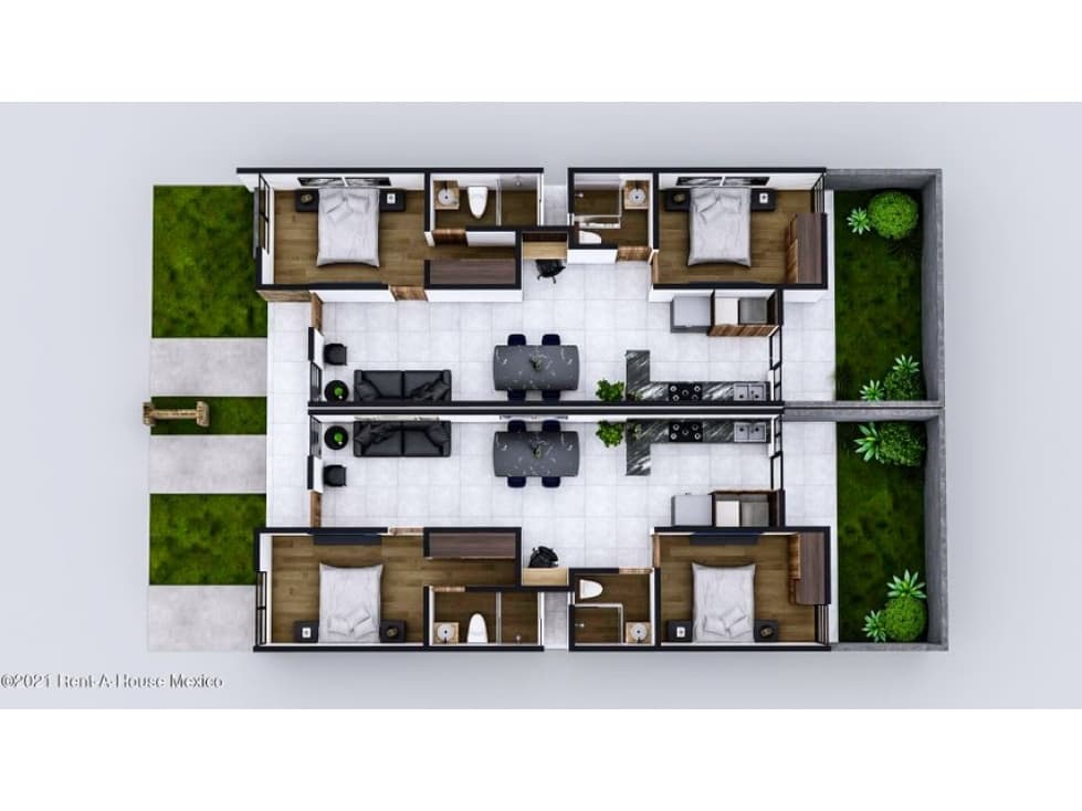 Departamento con jardín trasero - Zákia, VENTA — foto 5