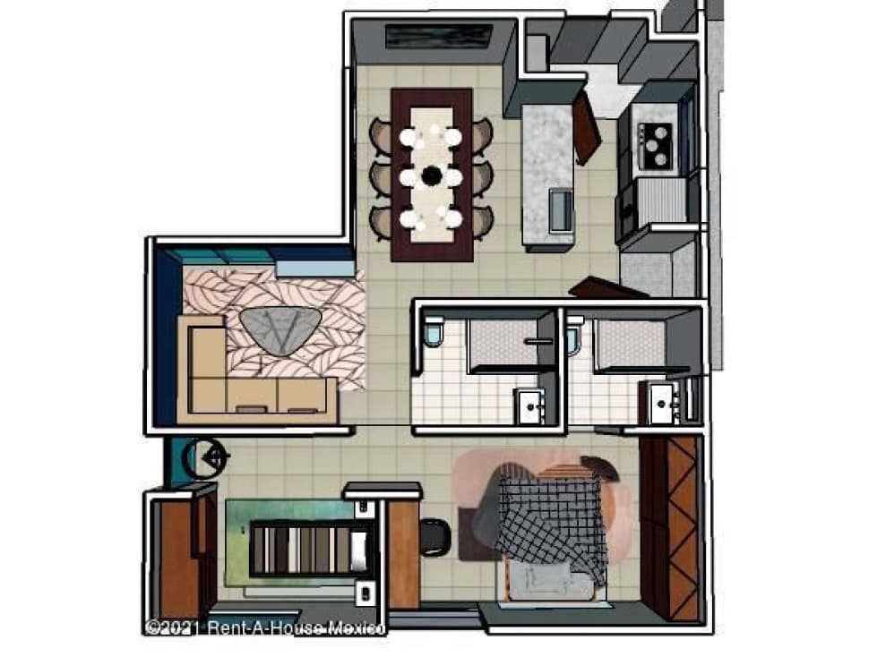 Departamento con control de acceso, VENTA. El Mirador — foto 5