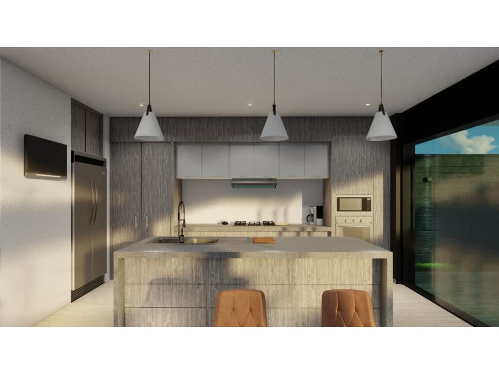 Moderna casa en venta con alberca propia en Zibata IG — foto 5
