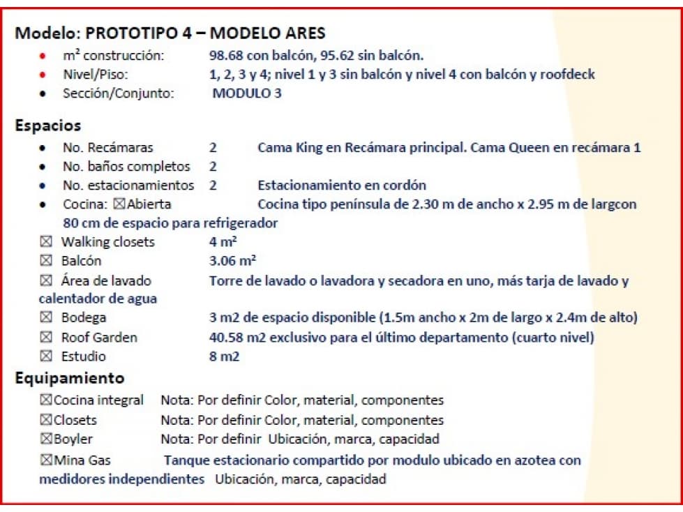 BCN / TIJUANA / PREVENTA / DEPTOS / SANTA ROSA / ATTICA MOD ARES — foto 4
