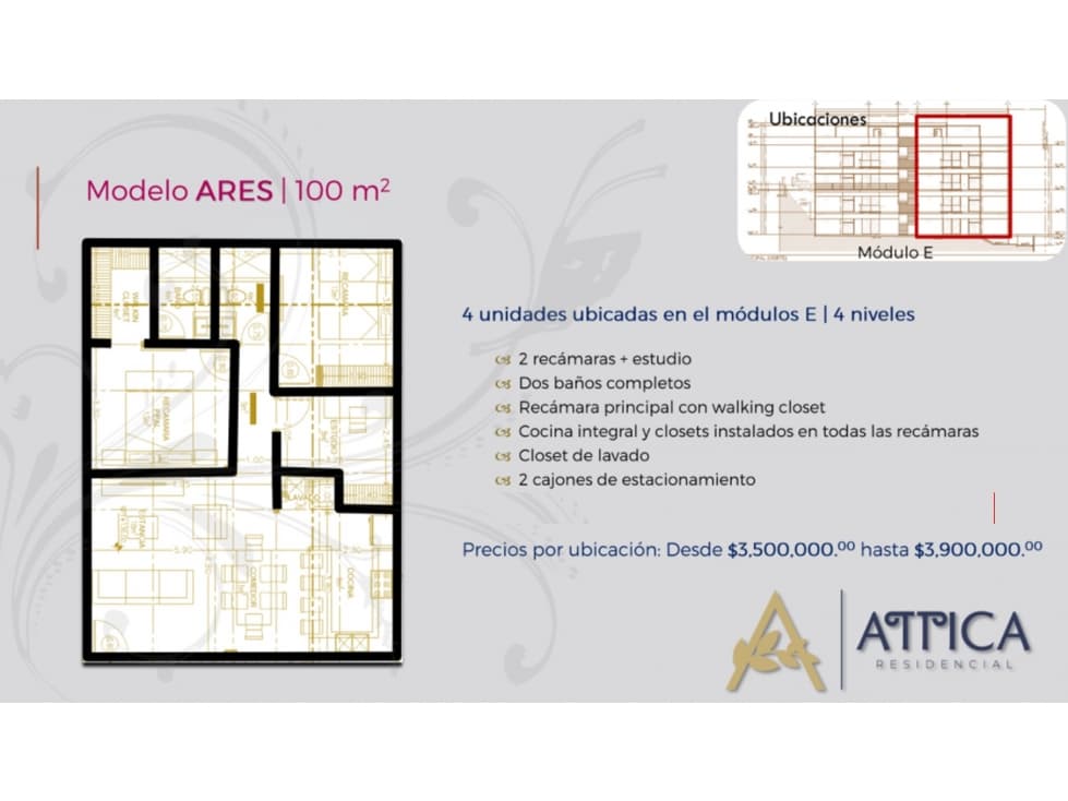 BCN / TIJUANA / PREVENTA / DEPTOS / SANTA ROSA / ATTICA MOD ARES — foto 3