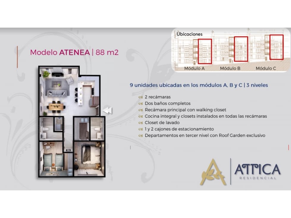 BCN / TIJUANA / PREVENTA / DEPTOS / SANTA ROSA / ATTICA MOD ATENEA — foto 2