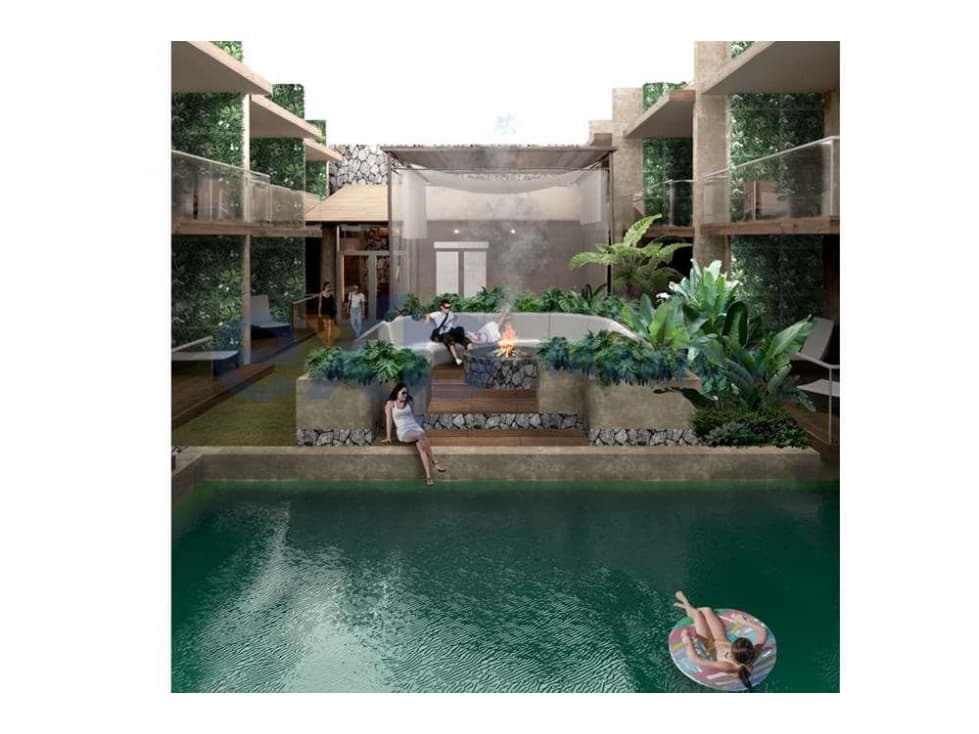 Casa 3 habitaciones tulum jacuzzi — foto 4
