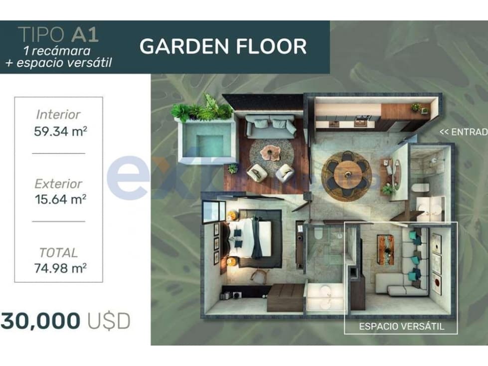 Garden Floor en Tulum - Quintana Roo — foto 4