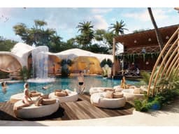 Pre venta - Residencia de 2 pisos, en una Villa, En Tulum, Con Alberca
