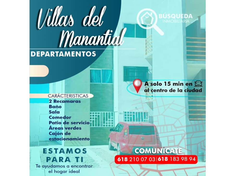 Dptos. Villas del manantial — foto 1