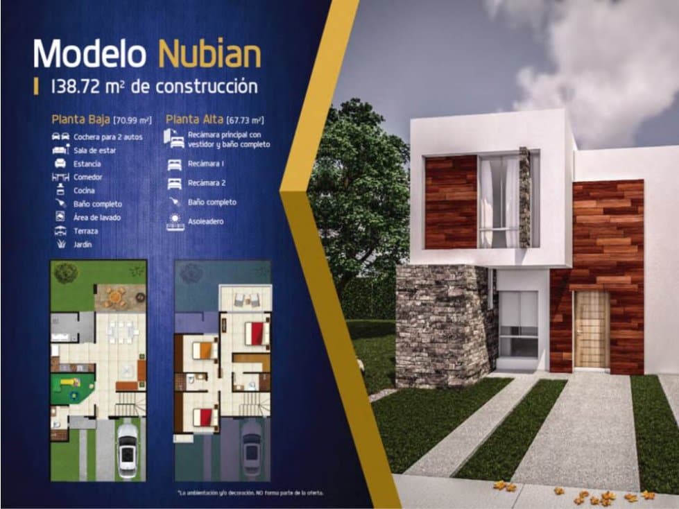 Venta Casa Canteras,Modelo NUBIAN Aguascalientes — foto 1