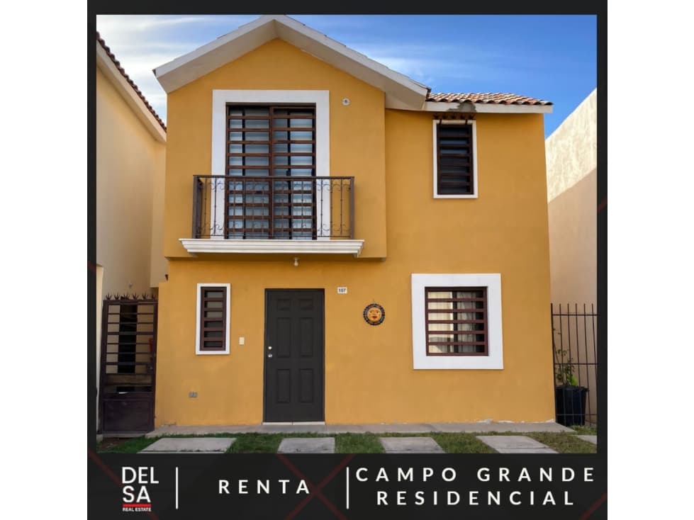 CASA EN RENTA EN CAMPO GRANDE. — foto 1