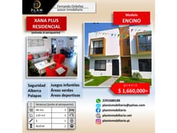 Casa en venta en Veracruz XANA modelo ENCINO