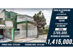 REMATO AMPLIA CASA SOLA EN QRO, TEJEDA ULTIMO PRECIO $785,000