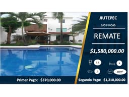 Casa en Las Fincas en REMATE $1,580,000 !!!!