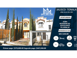 EXCELENTE OPORTUNIDAD DE CASA EN TONALÁ JALISCO!