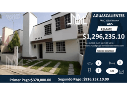 REMATE, OPORTUNIDAD, CASA EN AGUASCALIENTES!