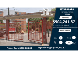 REMATE!! $904,241 EXCELENTE UBICACION EN ERMITA IZTAPALAPA DEPA