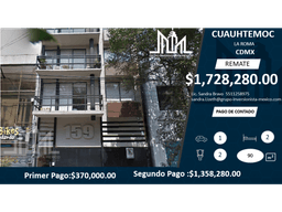 REMATE!! #1,728,280 NUEVO DEPA EN LA ROMA