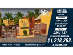 REMATO AMPLIA CASA EN CORREGIDORA, QRO $481,737