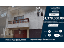REMATE!! $1,378,000 EXCELENTE CASA EN CUAUTLA MORELOS