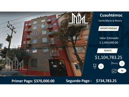 Bonito departamento en Santa maría la Rivera $1,251,739.90