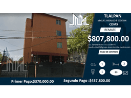 REMATE!! $ $807,800 HERMOSO DEPA CERCA DEL BOSQUE DE TLALPAN