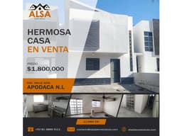Hermosa casa en venta en Valle Azul, Apodaca