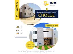 ¡ Hermosa casa en venta ! CHOLUL