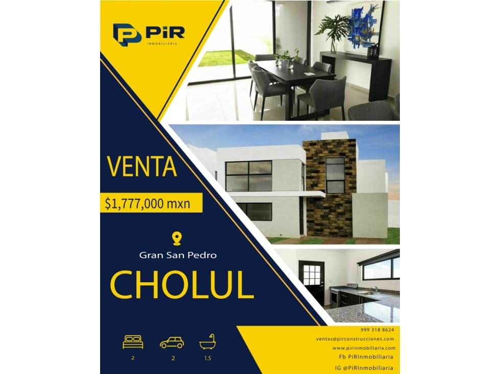 ¡ Hermosa casa en venta ! CHOLUL — foto 1