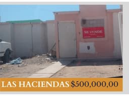 TU CASA NUEVA EN LAS HACIENDA CALLE H. TIERRA BLANCA