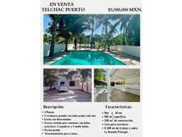 Se Vende Casa en Telchac Puerto