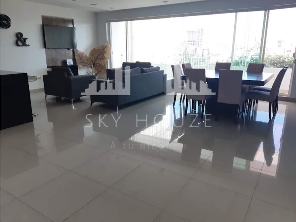 PENTHOUSE AMUEBLADO RENTA AL NORTE EN LOS BOSQUES — foto 6